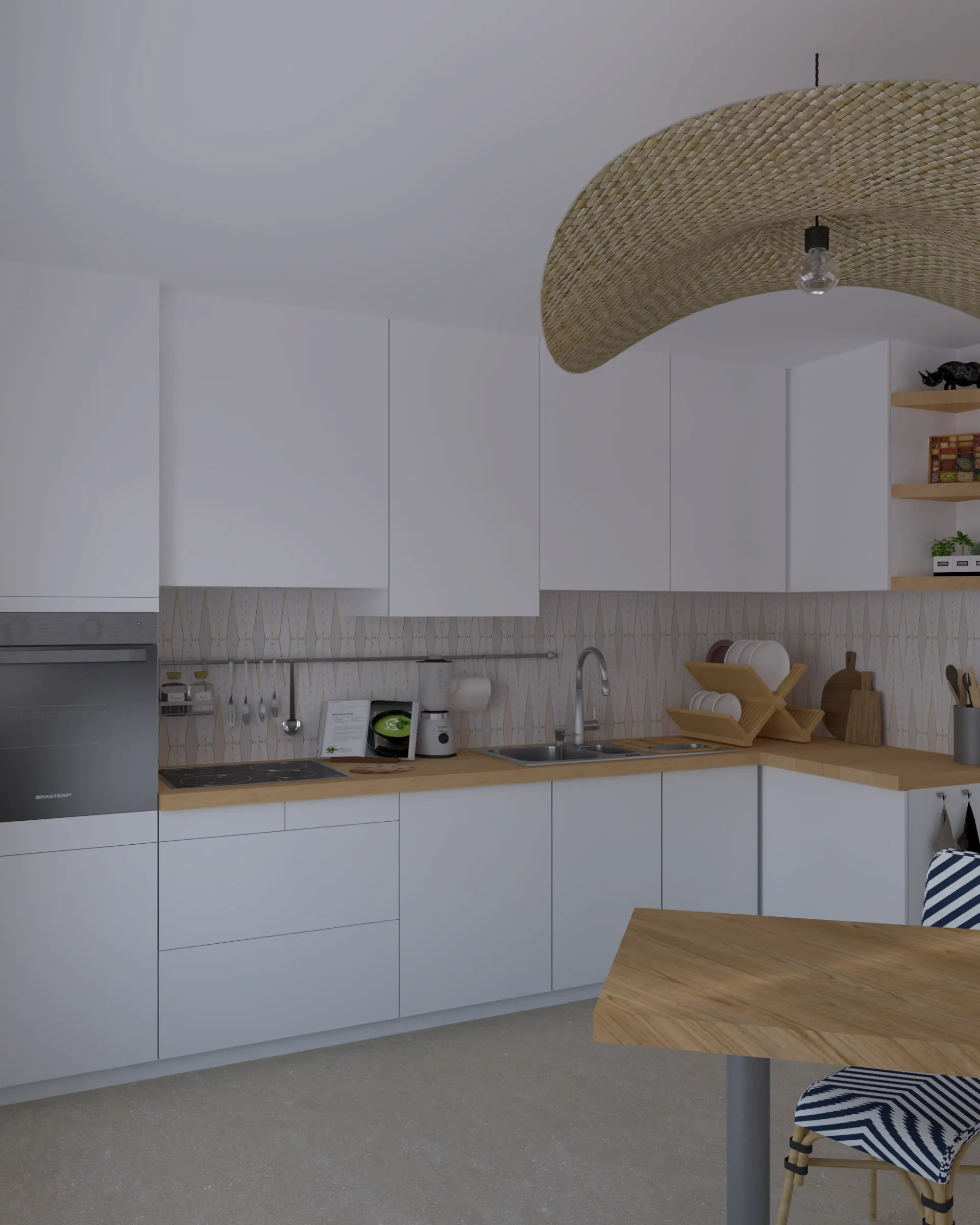 rénovation d'une cuisine près de Janville