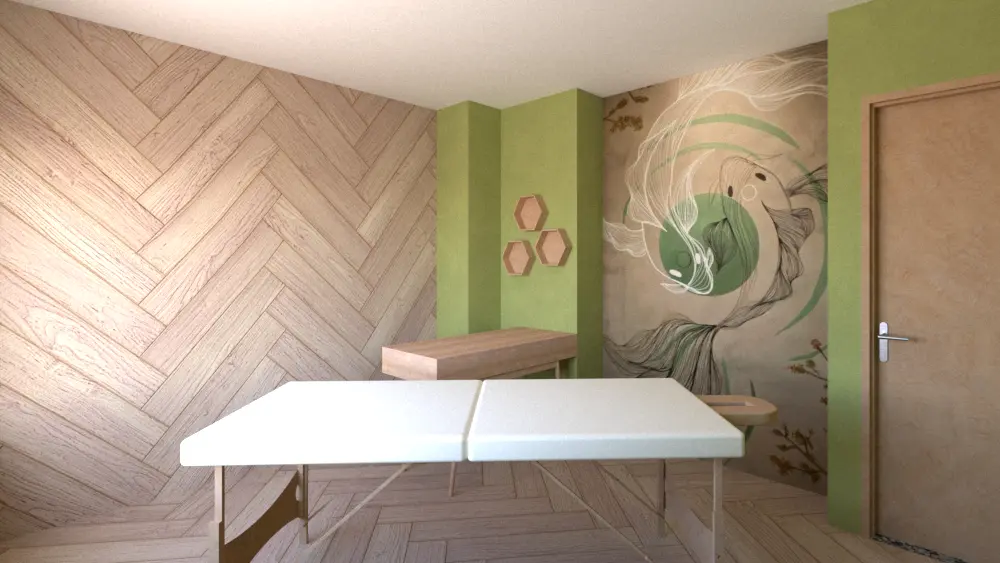 aménagement d'un salon de massage près de Janville en Beauce
